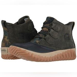 Sorel Out N About Plus Camo Boot Women’s Size 9